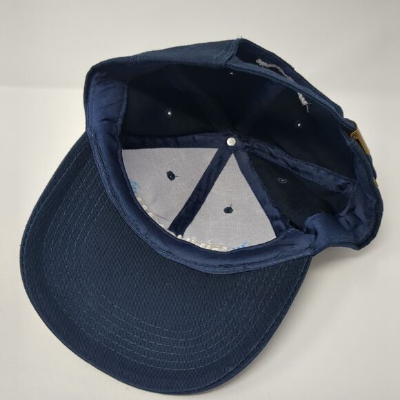 SiriusXM Slideback Hat Blue One Size Adjustable Embroidered 6 Panel - Picture 6 of 7